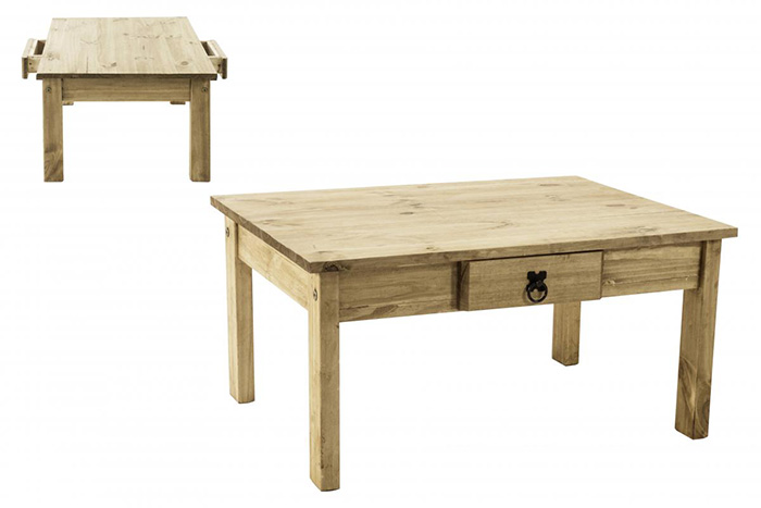 Piccalo Coffee Table With Two Drawer - Click Image to Close